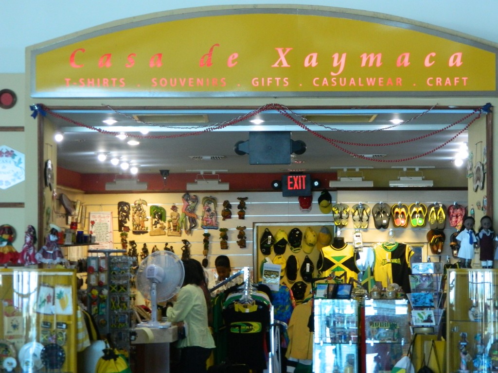 Casa de Xaymaca retail shop at the Sangster International Airport in Jamaica